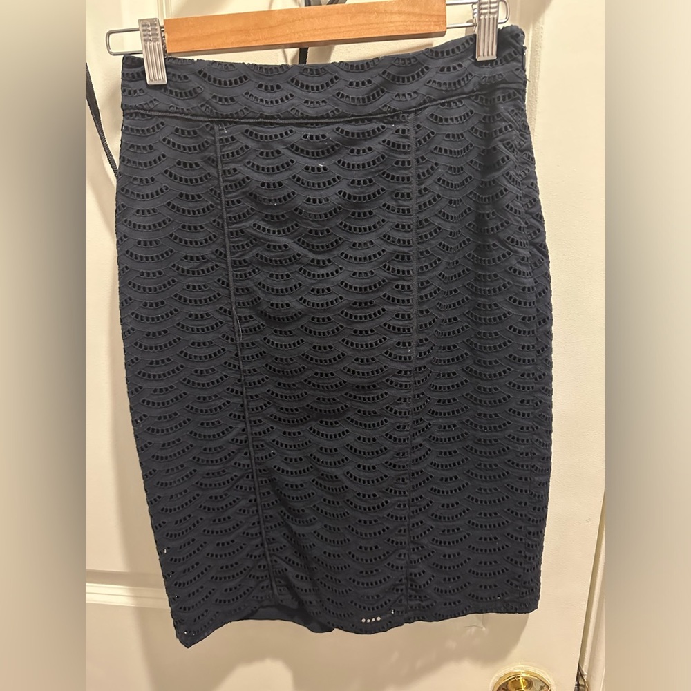 Ann Taylor work eyelet skirt